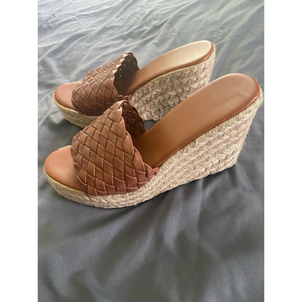 Espadrille slides